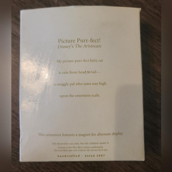 2007 Picture Purrfect - Cat Photo Ornament - Picture 4 of 4